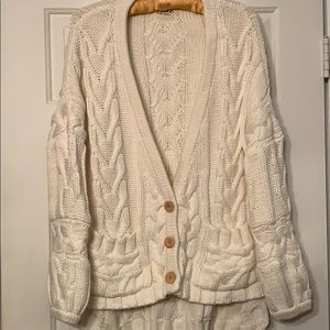 Knits for Love & Lemons Knitted Enlarged Cardigan